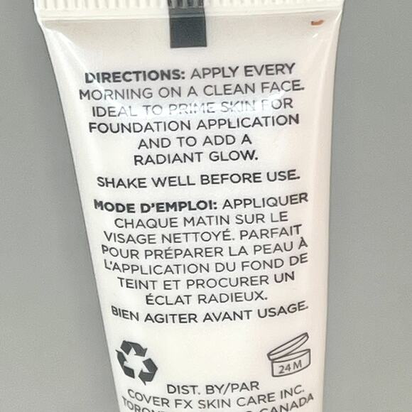 Cover FX Illuminating Primer Radiance Glow Sheen Hydrate Travel .33 oz 10ml New - Picture 5 of 5